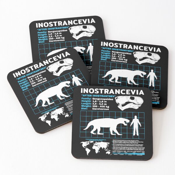 Item preview, Inostrancevia Fact Sheet designed and sold by NicGrayGraphic.