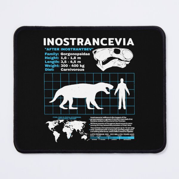 Item preview, Inostrancevia Fact Sheet designed and sold by NicGrayGraphic.