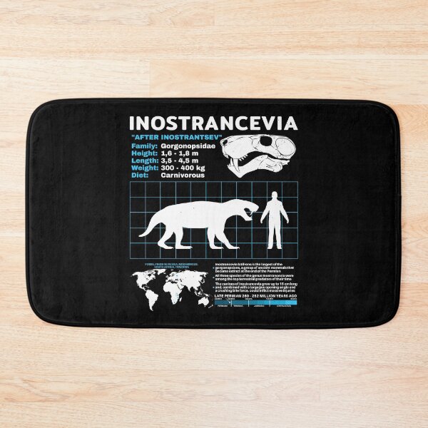 Item preview, Inostrancevia Fact Sheet designed and sold by NicGrayGraphic.