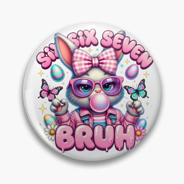 Item preview, Sassy Easter Bunny Girl 667 Kawaii Street Style designed and sold by PixelVibe782.