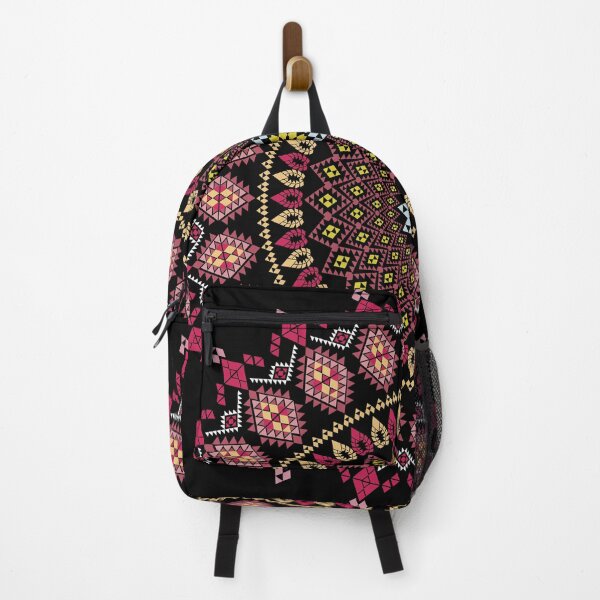 Item preview, Colorful Tribal Mandala with Pink and Gold Geometric Motifs designed and sold by PowerAntShop.
