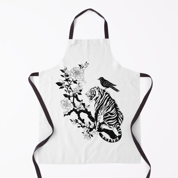 Item preview, Tiger and Magpie Friends designed and sold by bubblyrainbow.