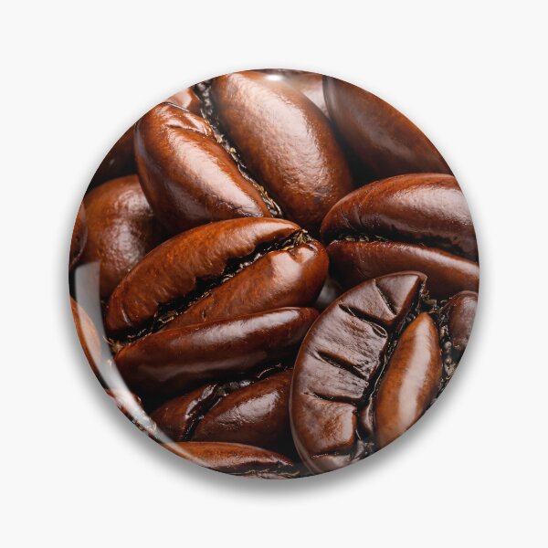 Item preview, Coffee Beans Macro Photography – Dark Roast Espresso Brown Kitchen Art designed and sold by Kaleidoscope Print.