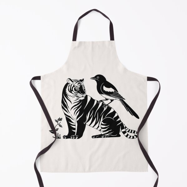 Item preview, Tiger and Magpie designed and sold by bubblyrainbow.
