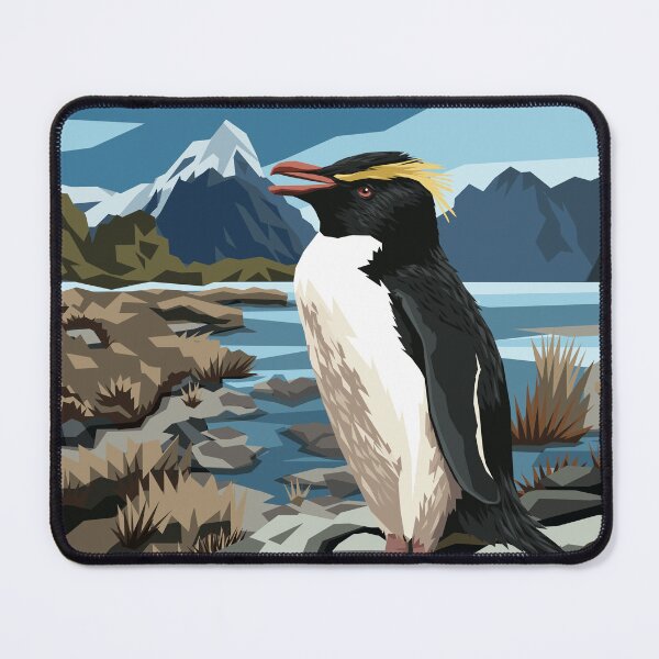 Item preview, Fiordland crested penguin designed and sold by Ira Mitchell.