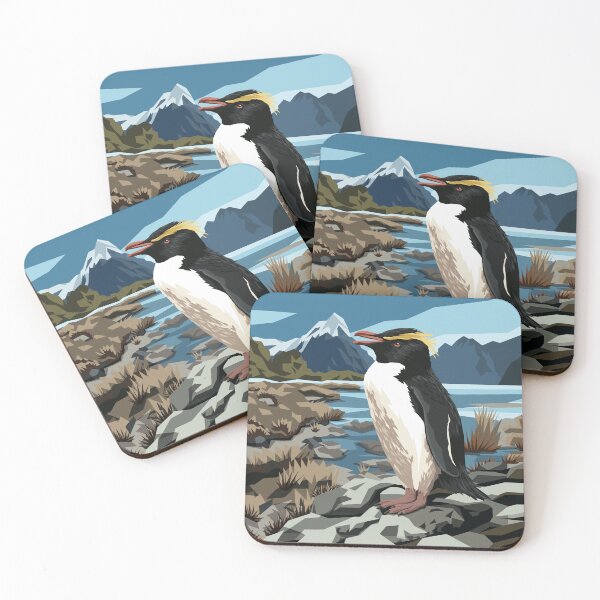 Item preview, Fiordland crested penguin designed and sold by Art by Ira.