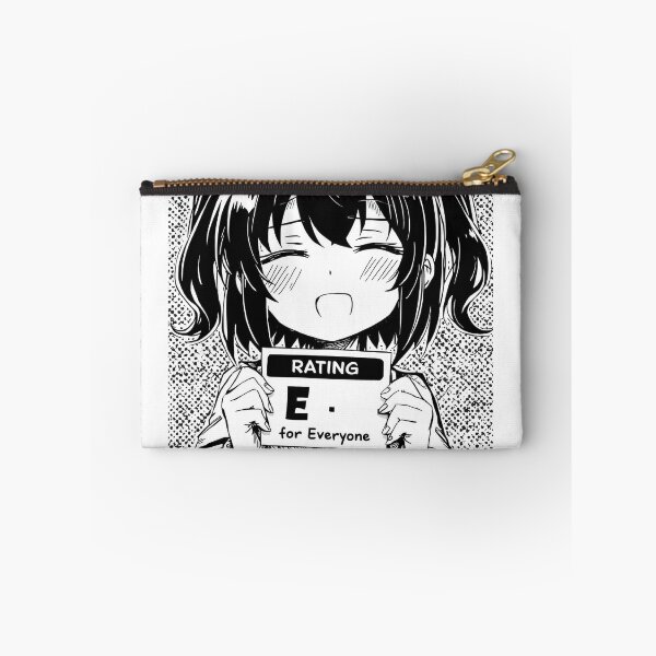 Item preview, Rating E For Everyone Wholesome Anime Girl Funny Manga Gamer Art designed and sold by ConfuseLab Alt.