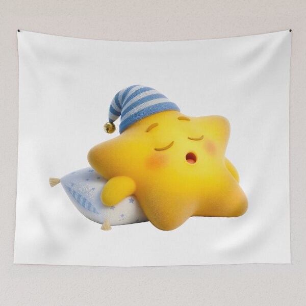 Item preview, Little Starry - The Sleeping Pose designed and sold by Fábulas y Enseñanzas.
