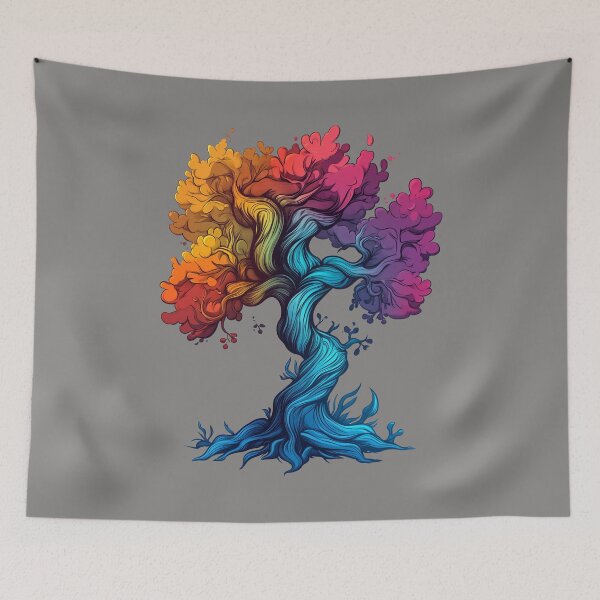 Item preview, Rainbow Tree designed and sold by bubblyrainbow.