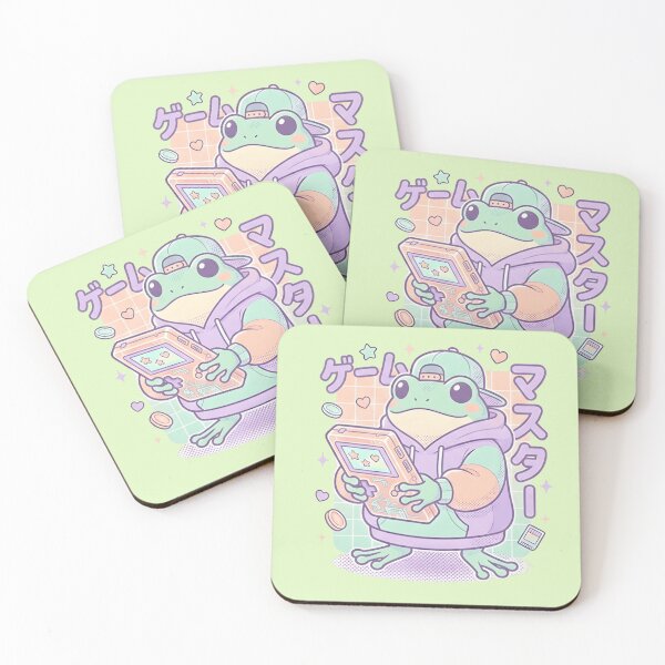 Item preview, Retro Frog Gamer T-Shirt – 90s Vaporwave Frog with Handheld Console, Japanese Katun Streetwear Graphic designed and sold by ZyxDes.