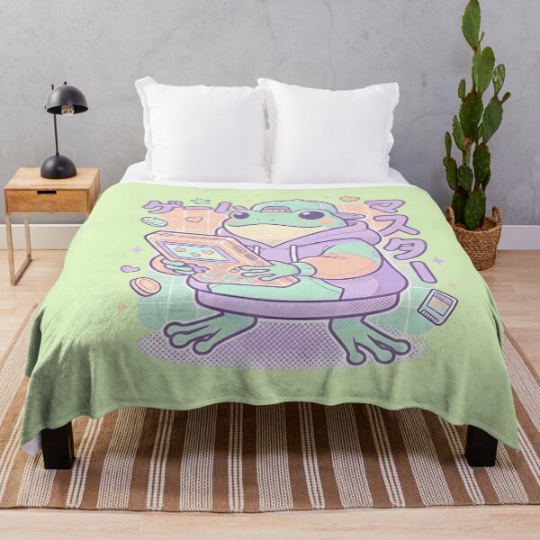 Item preview, Retro Frog Gamer T-Shirt – 90s Vaporwave Frog with Handheld Console, Japanese Katun Streetwear Graphic designed and sold by ZyxDes.