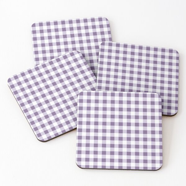 Item preview, Lilac gingham pattern  designed and sold by Creations by lyne.