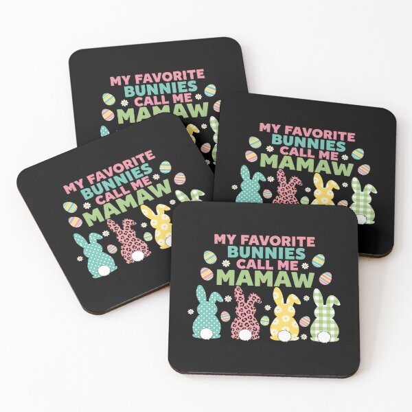 Item preview, My Favorite Bunnies Call Me Mamaw Funny Easter Day designed and sold by OlakunleOloroz.