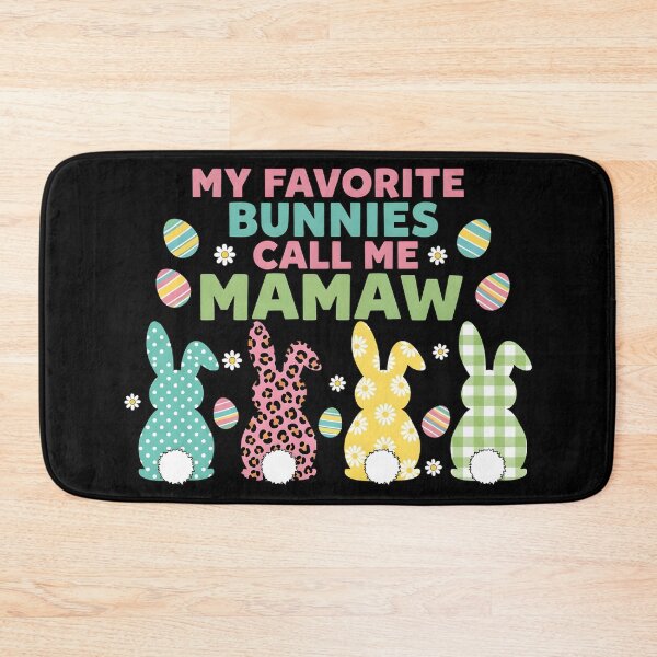 Item preview, My Favorite Bunnies Call Me Mamaw Funny Easter Day designed and sold by OlakunleOloroz.