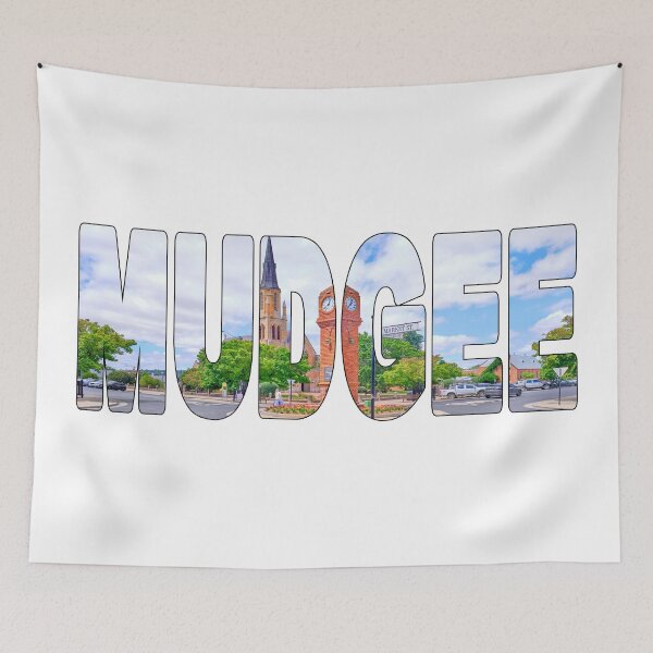 Item preview, MUDGEE - Clock Tower St Mary Church Central West New South Wales designed and sold by Adam Gormley.