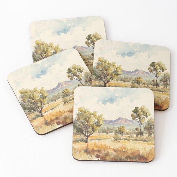 Item preview, Australian landscape designed and sold by Anisha  Vaz.