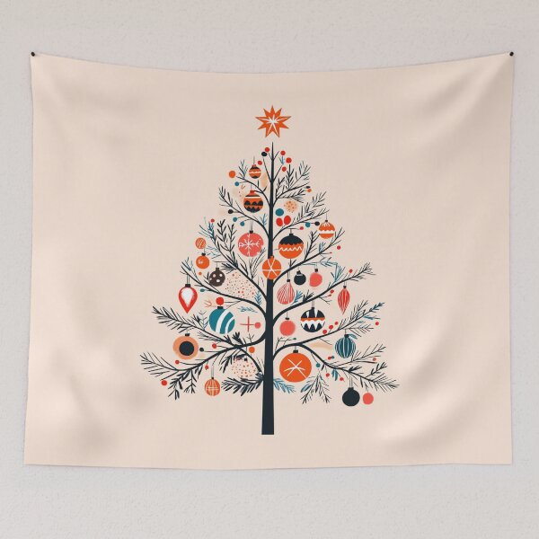 Item preview, Festive Tree designed and sold by bubblyrainbow.