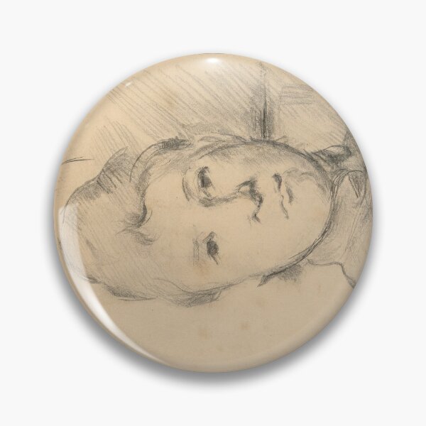 Item preview, Madame Cezanne by Paul Cézanne: Intimate Post Impressionist Portrait Study designed and sold by artofuniverse.
