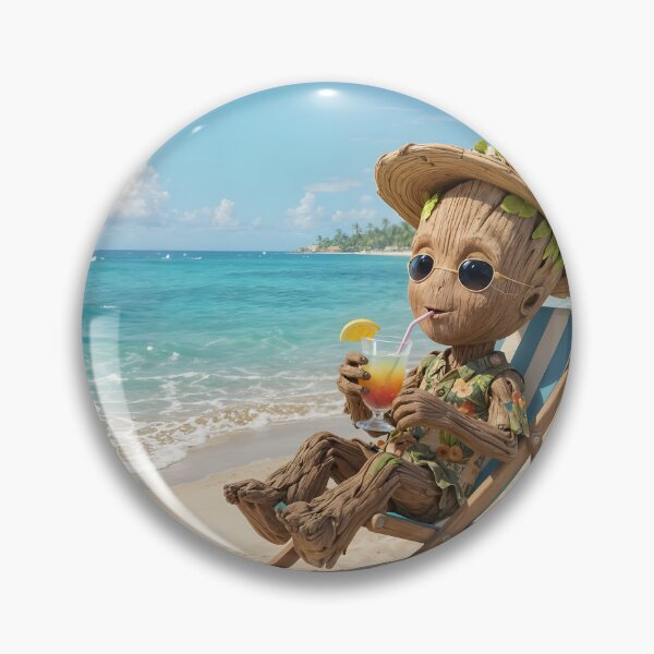 Item preview, Baby Groot in Carribean designed and sold by worldimagine91.
