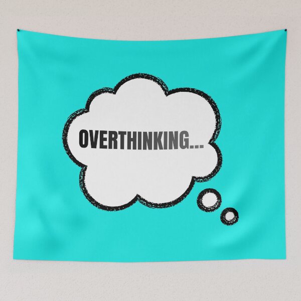 Item preview, Overthinking... designed and sold by techygirlmya.