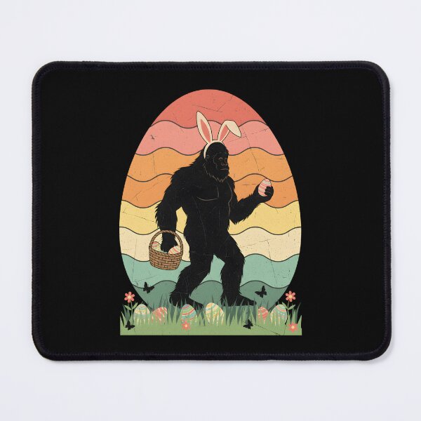 Item preview, Retro Easter Bigfoot Sasquatch Bunny Egg Hunt designed and sold by OlakunleOloroz.