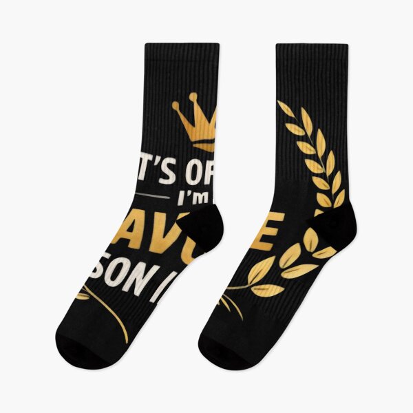 Item preview, It's Official I'm The Favorite Son In Law – Funny Family Quote Gift Design designed and sold by DrukNaStyl.
