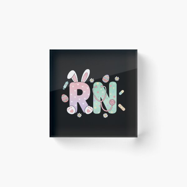 Item preview, RN Easter Bunny Nurse Registered Nursing Medical designed and sold by OlakunleOloroz.