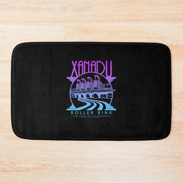Item preview, olivia newton john xanadu roller rink purple blue designed and sold by EricWynn72.
