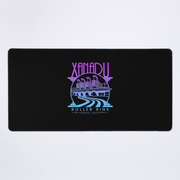 Item preview, olivia newton john xanadu roller rink purple blue designed and sold by EricWynn72.