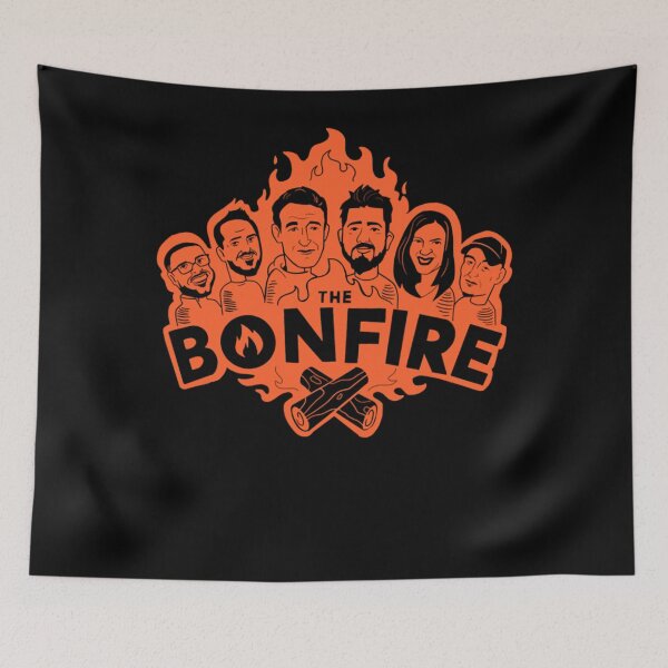 Item preview, The Bonfiree Official Podcast logo  designed and sold by Apolinario76.