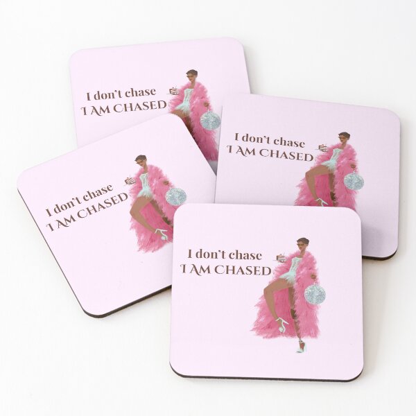 Item preview, I Don’t Chase I Am Chased – Feminine Energy Confidence Quote Aesthetic designed and sold by Dharaamagnetiix.