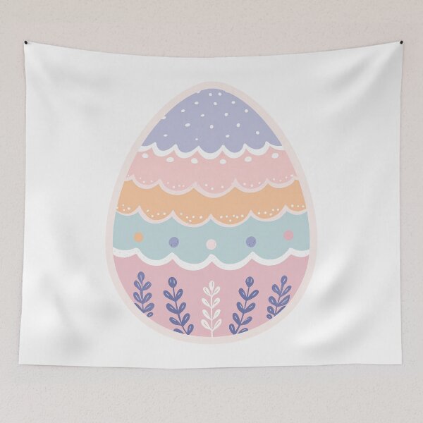 Item preview, Minimalist Easter Egg Design – Simple Modern Spring Art designed and sold by BobaBunny76.