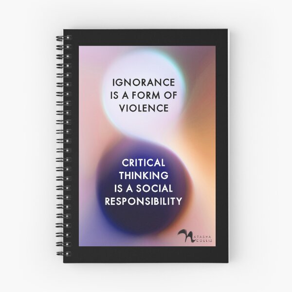 Item preview, Ignorance is a form of violence designed and sold by natashacoulis.