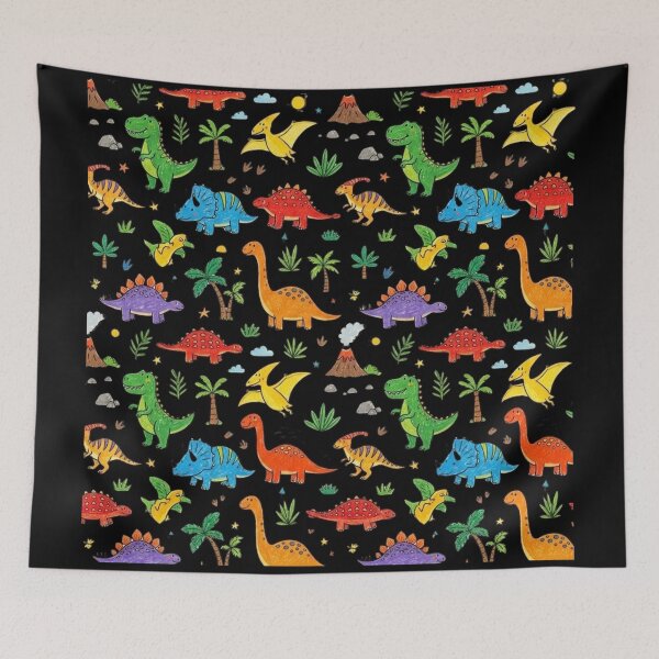 Item preview, Colorful Dinosaurs designed and sold by HeyyItsNikki.