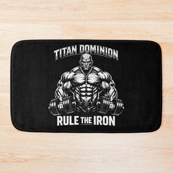 Item preview, Rule The Iron – Dominant Gym Graphic T-Shirt designed and sold by wanado.