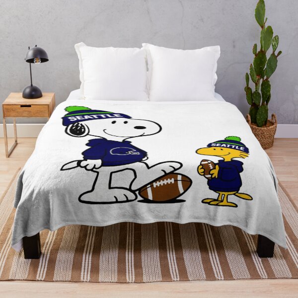 Item preview, Seattlee Seahawkss- Snoopyy &amp; Woodstockk Football Style M065  designed and sold by Apolinario76.
