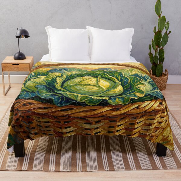 Item preview, Basket of Cabbages After Van Gogh designed and sold by Vicky Brago-Mitchell®.