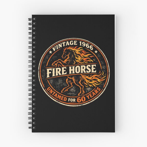 Item preview, Vintage 1966 Fire Horse Untamed For 60 Years designed and sold by 97Ts.
