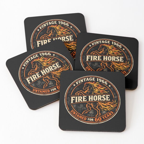 Item preview, Vintage 1966 Fire Horse Untamed For 60 Years designed and sold by 97Ts.