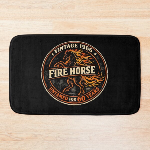 Item preview, Vintage 1966 Fire Horse Untamed For 60 Years designed and sold by 97Ts.