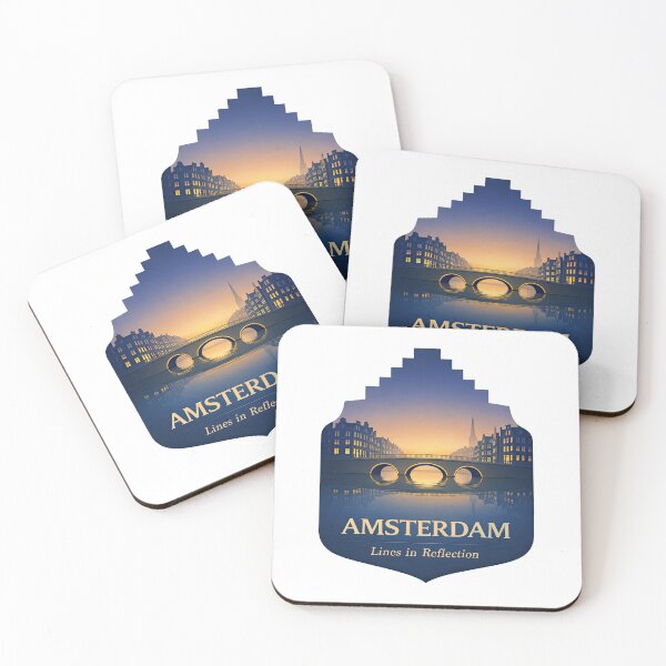 Item preview, Golden Bridges of Amsterdam designed and sold by EdvvinStudios.