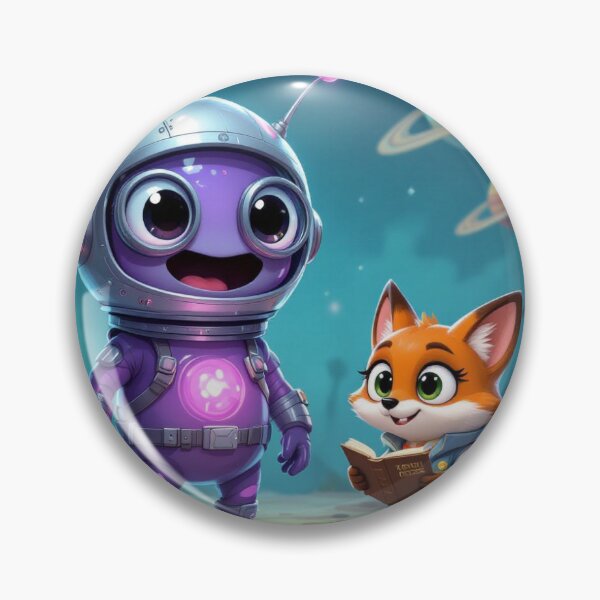 Item preview, Cosmo & Nova — The Intergalactic Explorers designed and sold by SonderVoid.