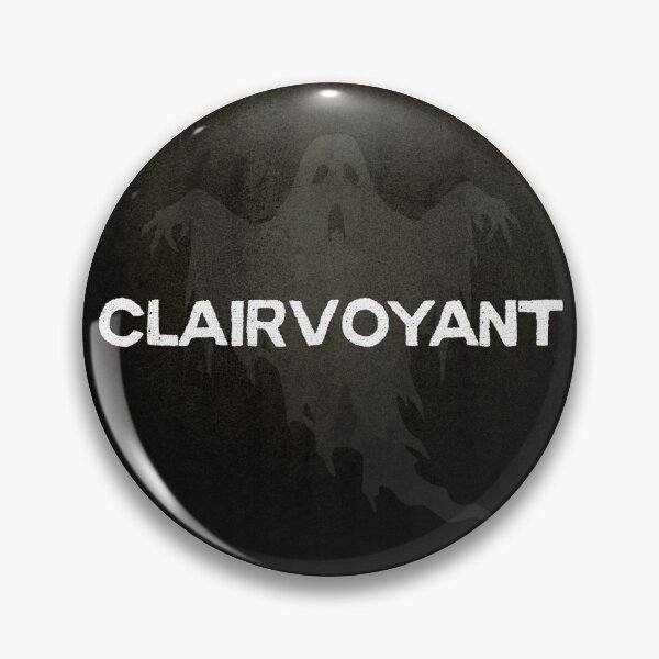 Item preview, Ghost Hunting Clairvoyant Team Role/Position Identification Button designed and sold by GhostlyWorld.