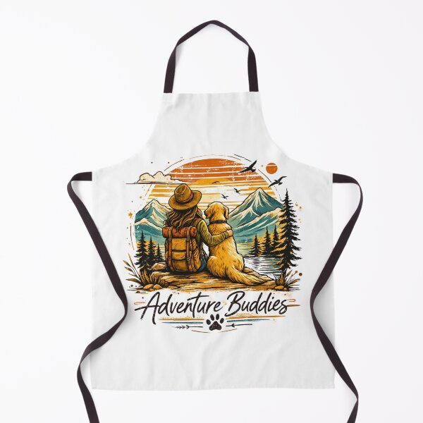 Item preview, Adventure Buddies Dog Hiking Outdoor shirt designed and sold by PawTheory.