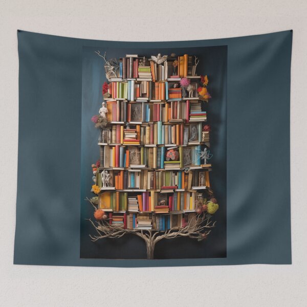 Item preview, Dream Bookshelf designed and sold by bubblyrainbow.