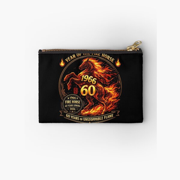 Item preview, Year of the Fire Horse 2026 Zodiac Badge designed and sold by 97Ts.