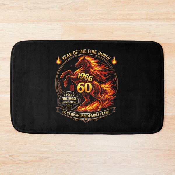 Item preview, Year of the Fire Horse 2026 Zodiac Badge designed and sold by 97Ts.