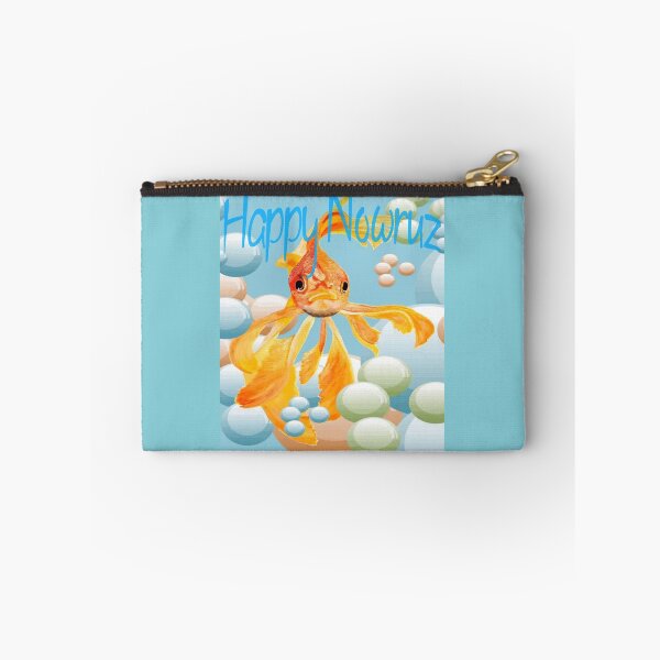 Item preview, Sky-Blue Wishes Happy Nowruz Goldfish designed and sold by taiche.