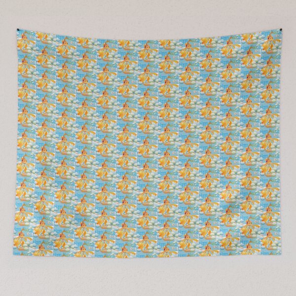 Item preview, Sky-Blue Wishes Happy Nowruz Goldfish designed and sold by taiche.