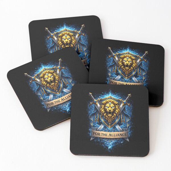Item preview, For the Alliance – Lion of the Eternal Kingdom designed and sold by DogLord.
